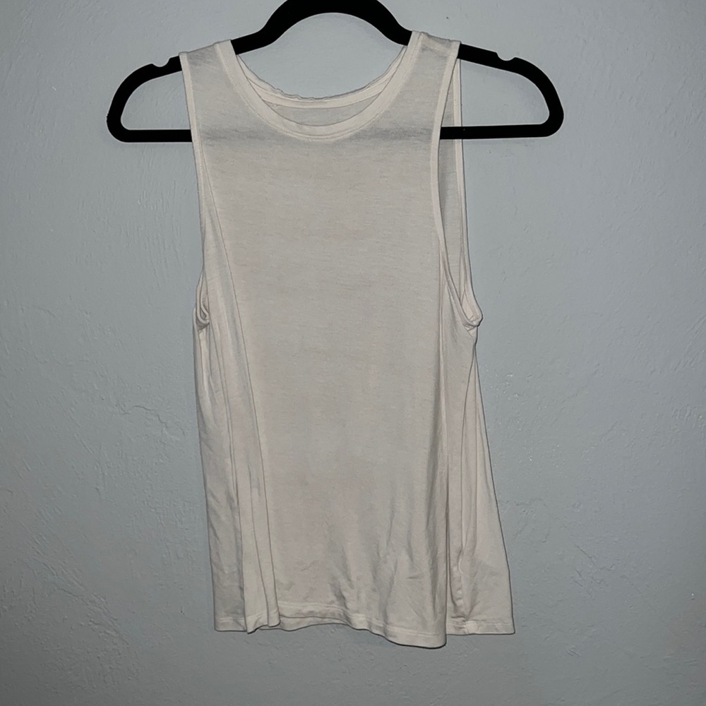 White tank top